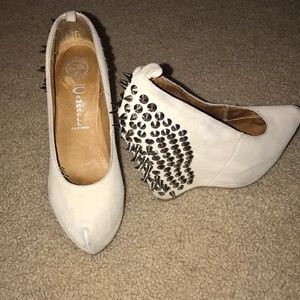 Jeffery Campbell Stacked Pumps